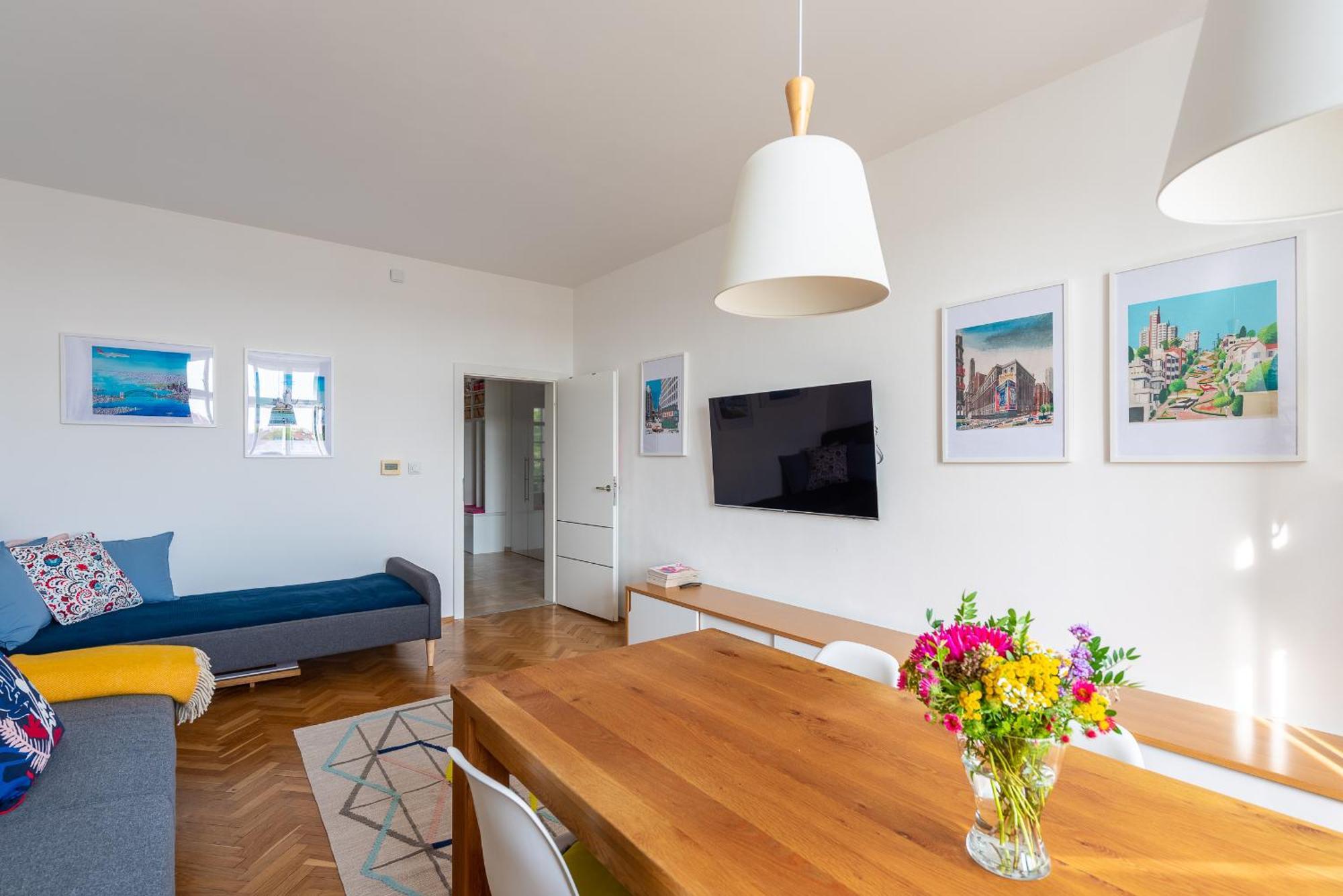 Apartment *sunny And Stylish* With Balcony Near Tv Tower